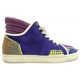 Sneakers Christian Louboutin Blu Porpora