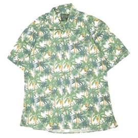 Autre Marque Camicia in cotone Gitman Bros Vintage Verde