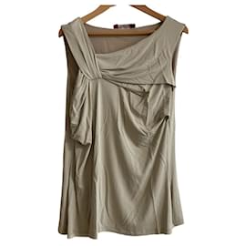 Top sem mangas Max Mara STUDIO Bege