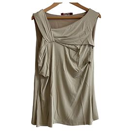 Top sin mangas Max Mara STUDIO Beige