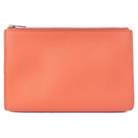 Pochette Hermès Zip Ango PM Rose