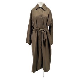 Trench Mango marron en coton Marron