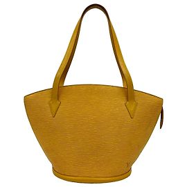 Louis Vuitton Saint Jacques GM Epi Giallo Cinghia Lunga Giallo