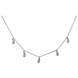 Colar em forma de gota Elsa Peretti da Tiffany & Co. Prata