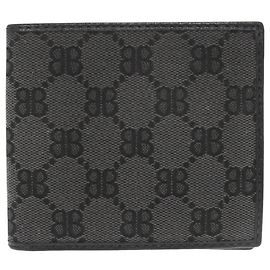 Balenciaga x Gucci The Hacker Project Geldbörse im Bi-Fold-Design Schwarz