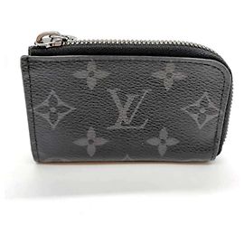 Portafoglio Monogram Eclipse Louis Vuitton Nero