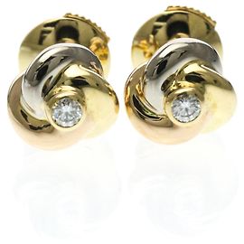 Orecchini in diamante 1P Baby Trinity di Cartier D'oro
