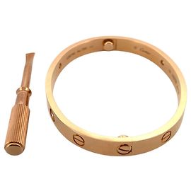 Bracciale Love Cartier in oro rosa 18K Altro
