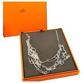 Collana PUNK Chaine d'Ancre Hermès Argento