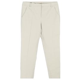 Pantalones Weekend Max Mara en algodón blanco Blanco Crudo