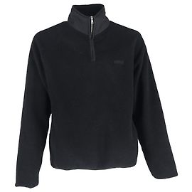 Apc Pull à demi-zip A.P.C. Island en polyester noir Noir