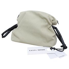 Autre Marque Bolso de lona Kassl Editions Negro Beige