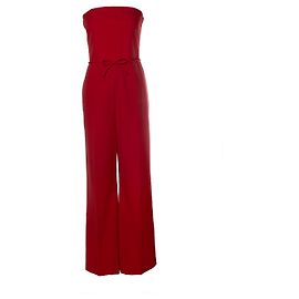 Valentino Garavani, sleeveless jumpsuit in red Red