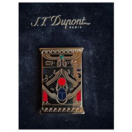 St Dupont S.T. Dupont Pharaoh Limited Edition Lighter Red Blue Golden Green