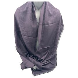 Sciarpa in jacquard Loewe – edizione da collezione Multicolore Porpora