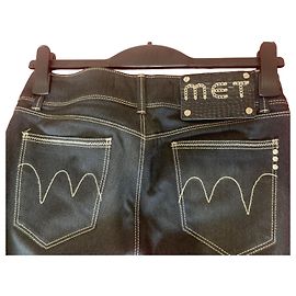 Met Pants, leggings Dark grey