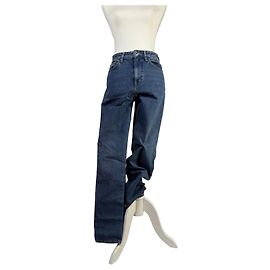 Cos Jean droit taille haute full length bleu Bleu