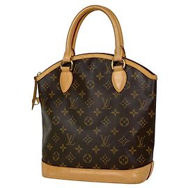 Bolso Tote Lockit de Louis Vuitton Castaño Monograma