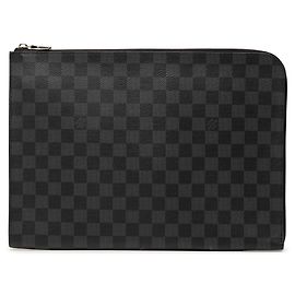 Pochette Jour GM Damier Graphite Nero Louis Vuitton Nero