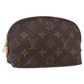 LOUIS VUITTON Pochette Cosmetica Monogram PM Pouch M43998 LV Auth 165733 Monogramma