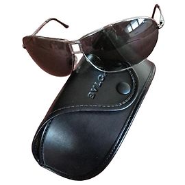 Bulgari Bvlgari Metal Sunglasses Black Metallic