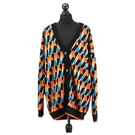 Autre Marque Cardigan LA DOUBLE J multicolor de algodón con botones Multicolor