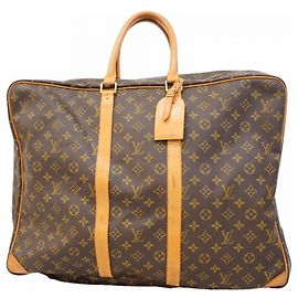 Borsa Boston Sirius 55 Monogramma Louis Vuitton Marrone