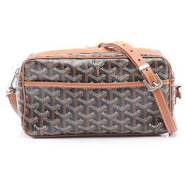 Goyard Cap Vert PM Shoulder Bag Brown Black White