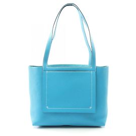 Sac Cabas Série 31 Hermès Bleu