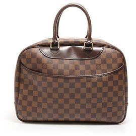 Borsa Boston Damier Louis Vuitton Marrone
