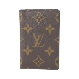 Tarjetero Monogram Louis Vuitton Castaño Monograma