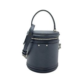 Louis Vuitton Epi Cannes Handbag Black