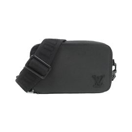 Borsa a Spalla Louis Vuitton LV Aerogram Alpha Wearable Wallet Nero