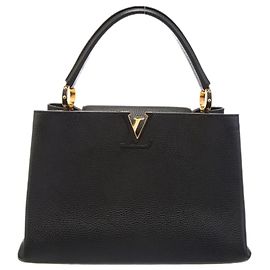 Louis Vuitton Capucines MM Noir - Set Complet Noir