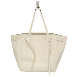 Céline Celine Cabas Phantom kleine Ledertasche Roh