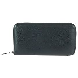 Hermès Hermes Azap Long Wallet in Black Epsom Leather Black
