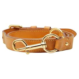 Louis Vuitton Beige Leather Shoulder Strap Beige
