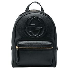 Gucci Soho Interlocking G Rucksack Schwarz