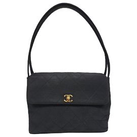 Unique sac  Chanel kelly  matelassé  gris - Vintage Gris anthracite
