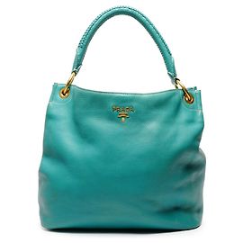 Borsa Tote a Spalla Unica Prada Verde