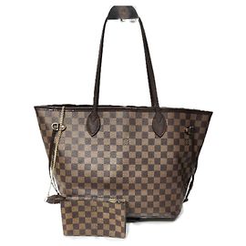 Bolso Louis Vuitton Neverfull Damier Ebene Damier ebene