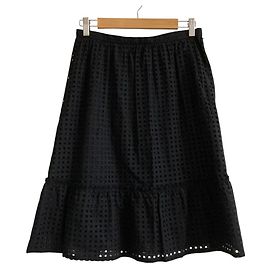 Autre Marque J&M Davidson Cut Lace Rock Schwarz