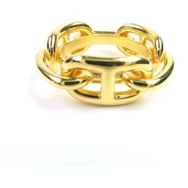 Anello per Sciarpa Chaine d'Ancre Hermès D'oro