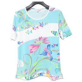 Camiseta de algodón con estampado marino LEONARD SPORT Azul Azul claro