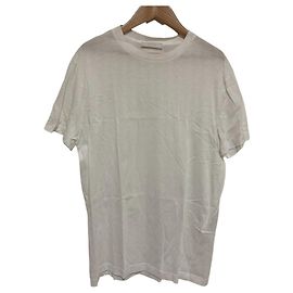 Camiseta de algodón de manga corta Prada Blanco
