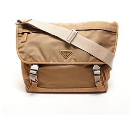 Borsa a Spalla Re-Nylon Prada Beige