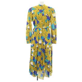 Gucci Kleid Braun Blau