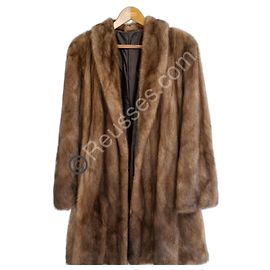 Autre Marque Abrigo de visón real – Vintage – Pieza de lujo atemporal Otro
