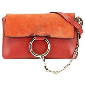 Chloé Red Faye shoulder bag Red