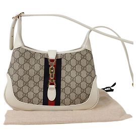 Gucci Bolsa de ombro hobo Jackie Small Branco